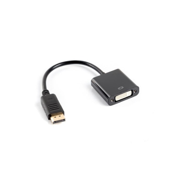 Displayport Mini till DVI-I Dual Link Adapter 20cm Svart