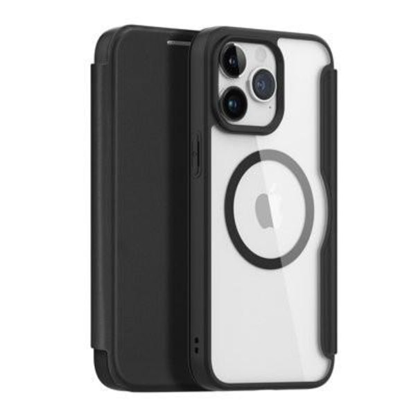 Dux Ducis Skin X Pro MagSafe Flip Case iPhone 15 Pro Max - Black