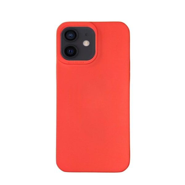 Silikonskal till iPhone 12 mini Skinande röd