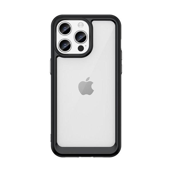 iPhone 15 Pro Outer Space reinforced case with a flexible frame