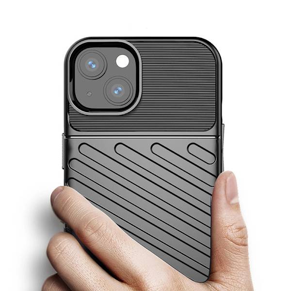 Thunder Case Pansarskal iPhone 13 - Blå