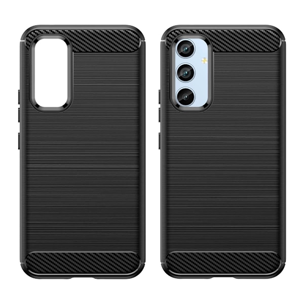 Carbon Case Flexibelt Skal Samsung Galaxy A54 - Svart