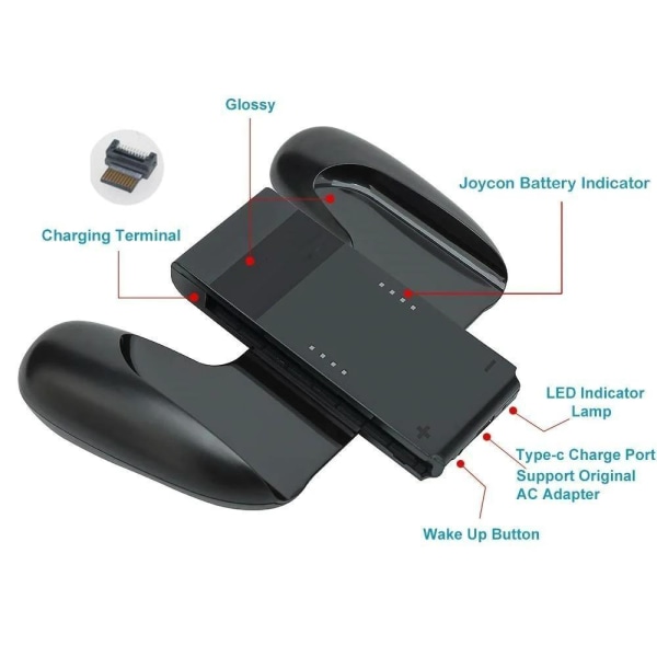 Joy-Con Comfort Grip Charger Nintendo Switch