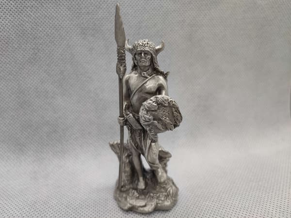 Indian Krigare Miniatyr Figur