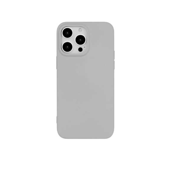 Silikonskal till iPhone 13 Pro Max Askgrå