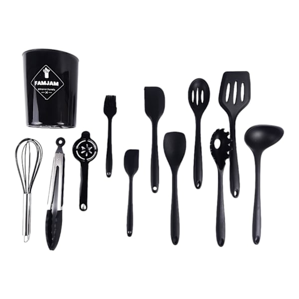 Silikonredskap Matlagning Set 12 delar Silicone