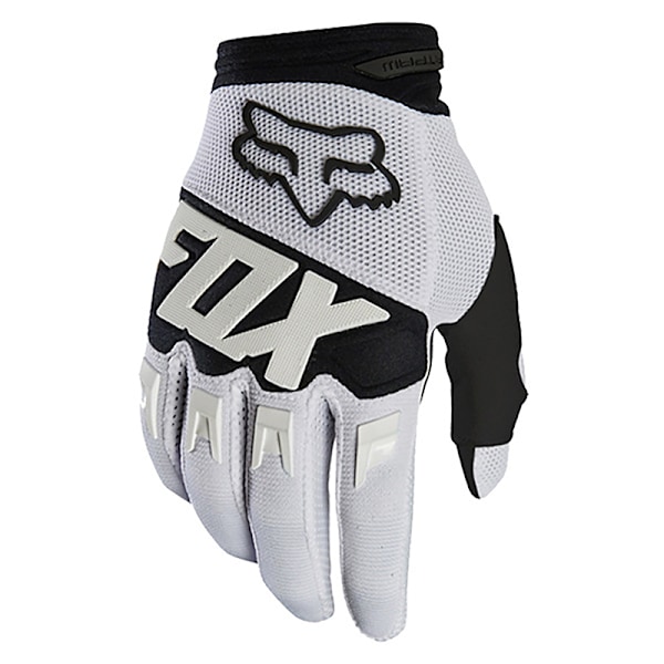 Smarta handskar Motocross MX BMX Dirt Bike Motorcykel Handskar Svart och vit M Black and white