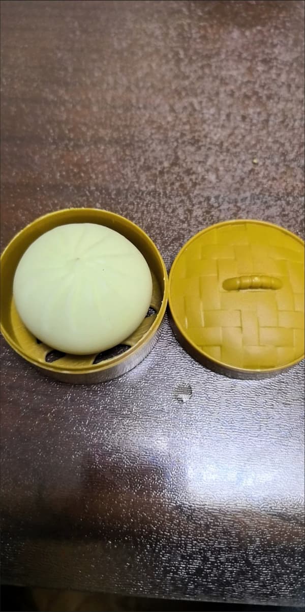 3-pack dumpling dekompression artefakt leksak ångbåt handboll leksak party present långsam rebound dekompression ventil liten leksak