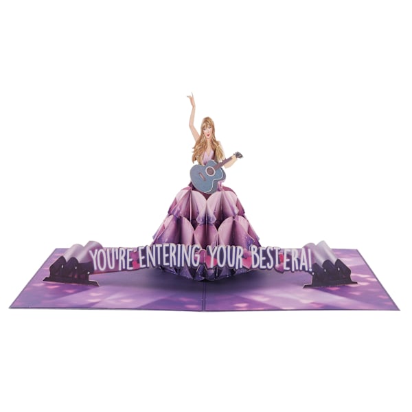Taylor Swift födelsedagskort, 3D pop-up Happy BirthTay-kort, födelsedagskort för 20:e, 30:e, 40:e, kvinnor, flickvän, syster