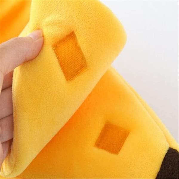 Bananformad Kattkorg yellow