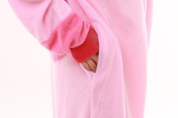 Stitch Pyjamas Anime Cartoon Sovkläder Outfit Jumpsuit_y o Rosa L Pink