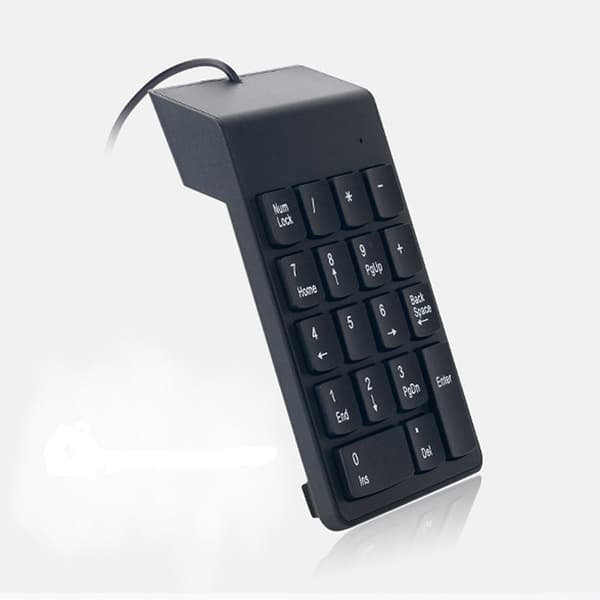 Numeriskt tangentbord black