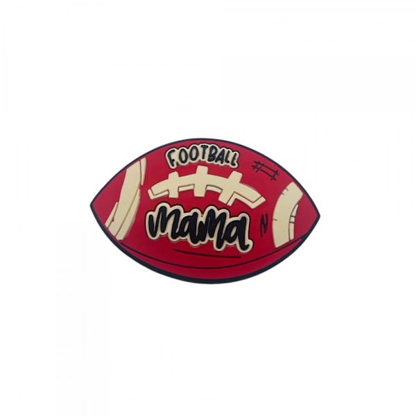 Anpassad baseball Bogg Bag Charm för strandväskor Dekoration Bogg Bag Tillbehör kompatibel med Bogg Bags och andra Tote Bags Mors dag presenter 4