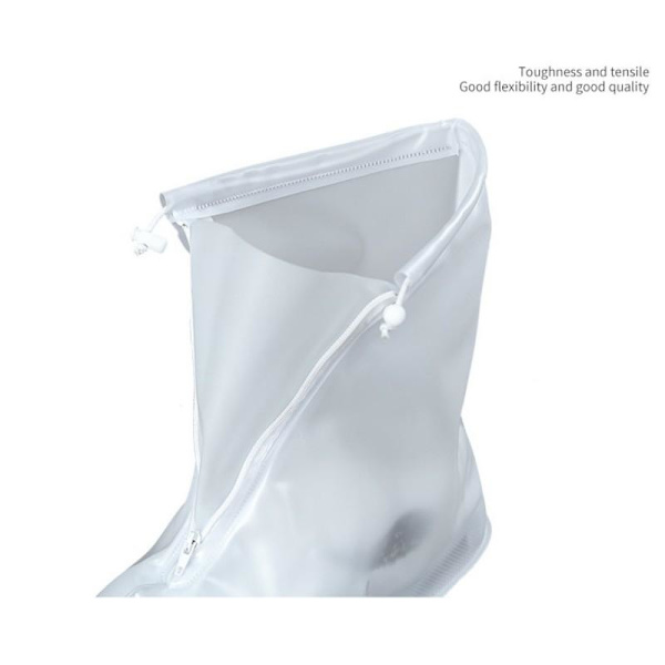 Regnskydd för skor, transparenta XL Transparent