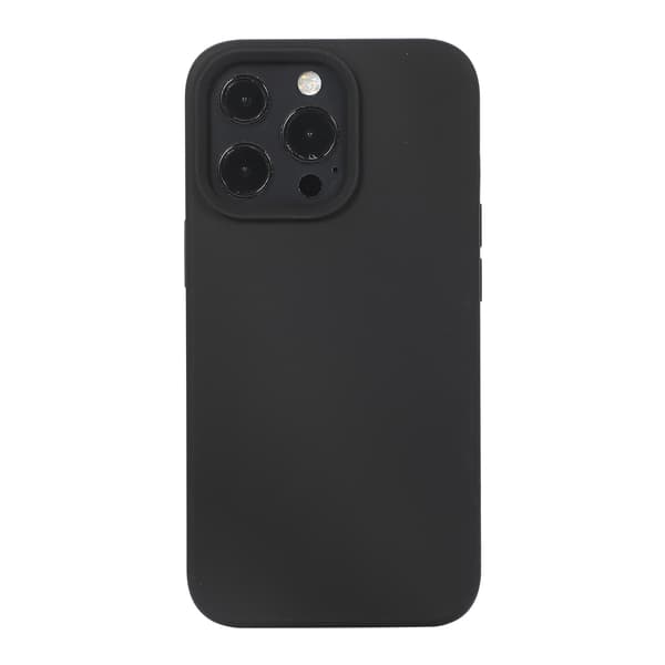 iPhone 16 Pro Max Mobilskal Silikon Svart