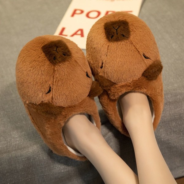 Capybara Tofflor Capybara Tofflor för gosedjur STORLEK-39 size-39