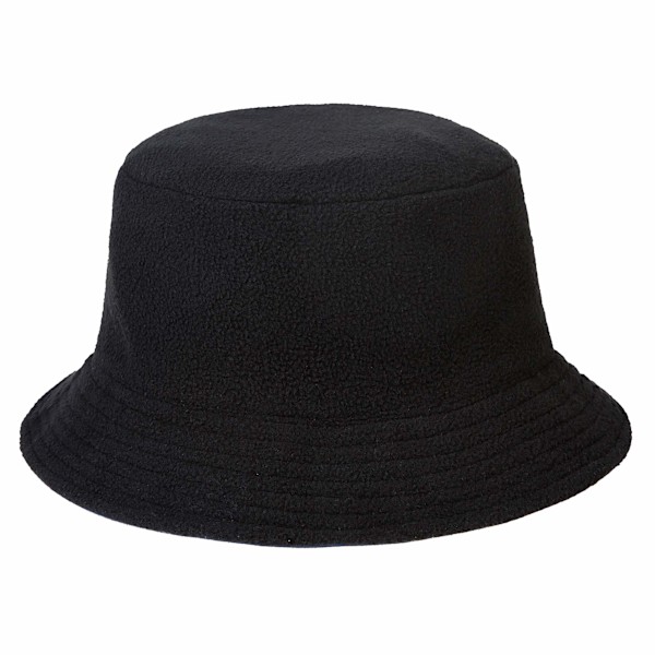 Retro Solskyddshätta med Hinkform Solskydd Neutral Mode Hinkhatt PU Läder Regntät Vattentät (Mörkblå) drak blue