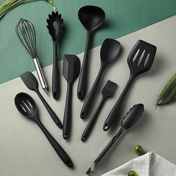 Silikonredskap Matlagning Set 12 delar Silicone