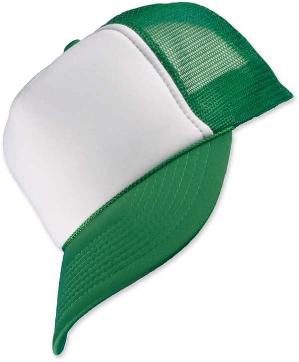 SNAPBACK! GRÖN-VIT TRUCKERKEPS