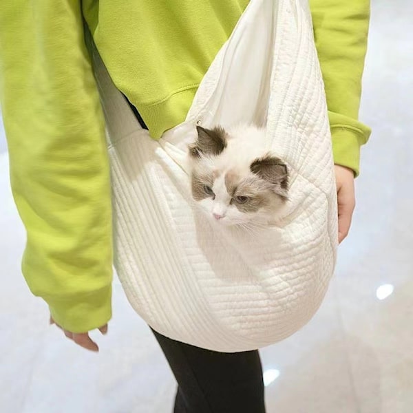 Kattväska Bärbar Väska Ryggsäck Kattväska Crossbody Väska Utomhus Väska Hundväska Katt Ryggsäck Hund Ryggsäck Katt Husdjurstillbehör