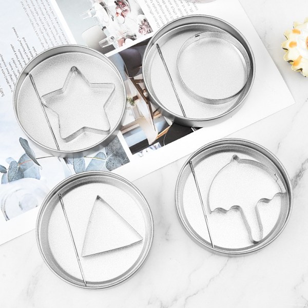 Bläckfisk Spelet Godis Tårta Kex Frukt och Grönsaker Utskriftsform Set Hem Dagis Handgjord DIY Kexform Set