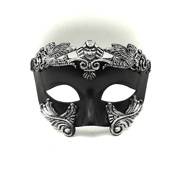 3 st Egyptiska Män Antik Grekisk Romersk Krigare Halv Ansiktsmask Venedig Halloween Makeup Ball