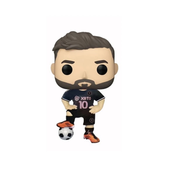 Funko Pop Fotboll Stjärnor Lionel Messi #10 Dekoration Ornament Action Figur Samling Modell Leksak