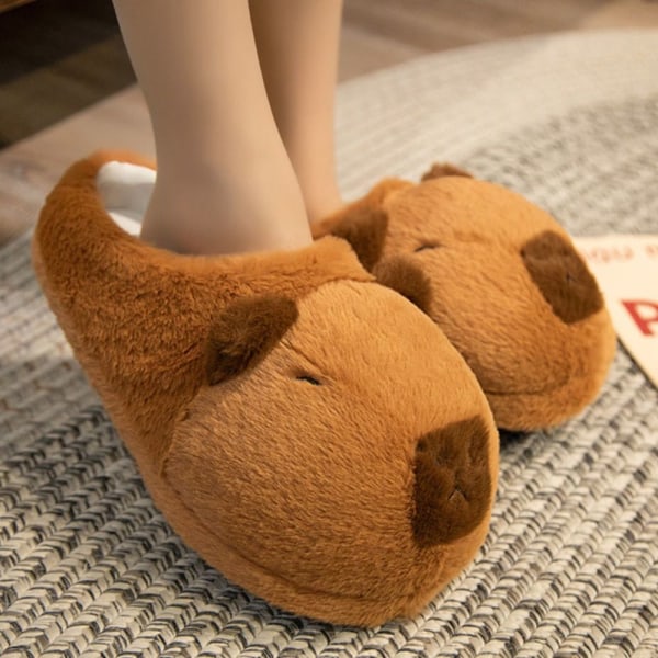 Capybara Tofflor Capybara Tofflor för gosedjur STORLEK-38 size-38