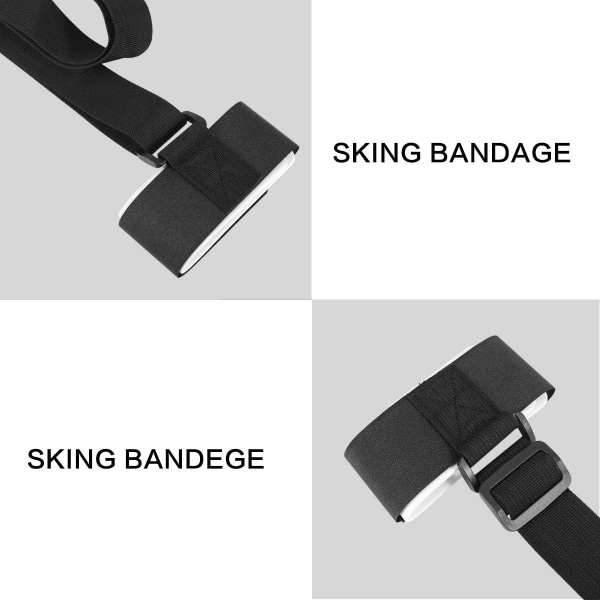 4-pack justerbara skid- och stavhållare