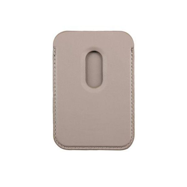 iPhone MagSafe Magnetisk Korthållare - Ljusgrå
