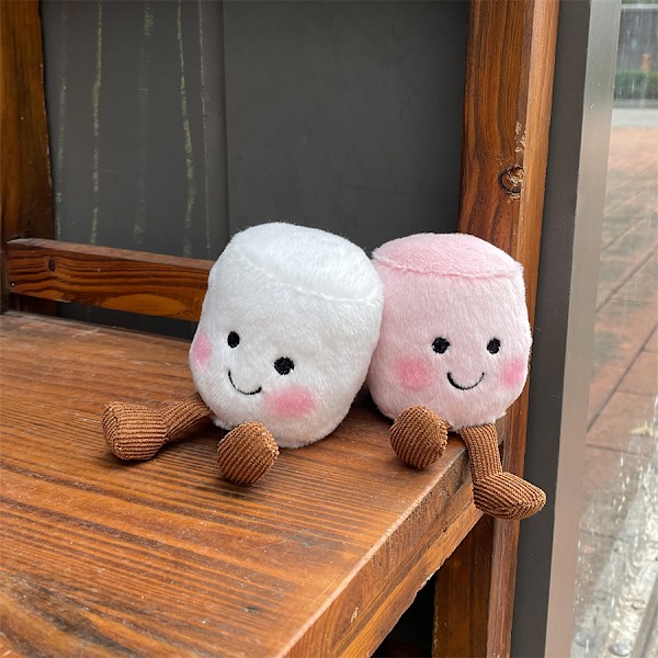 Jellycat Marshmallow Plyschleksak Original Ny Smak i Par av Marshmallowdockor, Plyschleksaker, Roliga Dekorationer och Gåvor