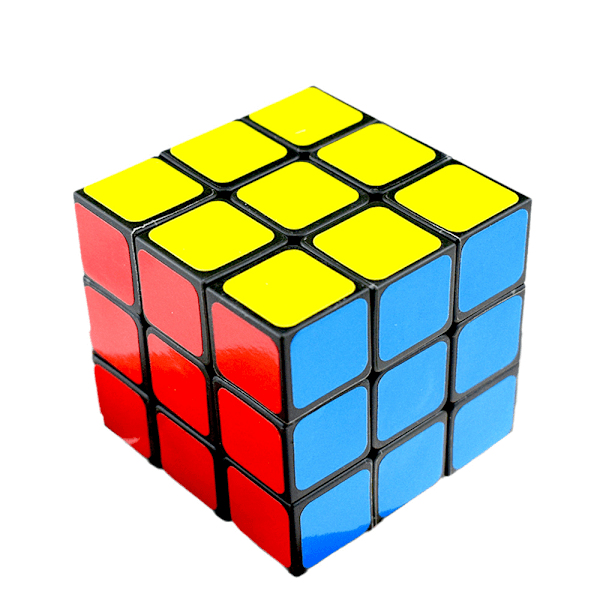 6-bitars Rubiks kub 3x3x3cm Pusselleksak Pusselspel Stresslindrande leksak Rubiks kub