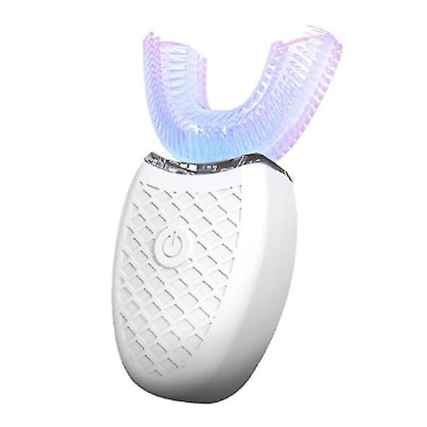360 graders intelligent sonic elektrisk tandborste U-formad vuxen White