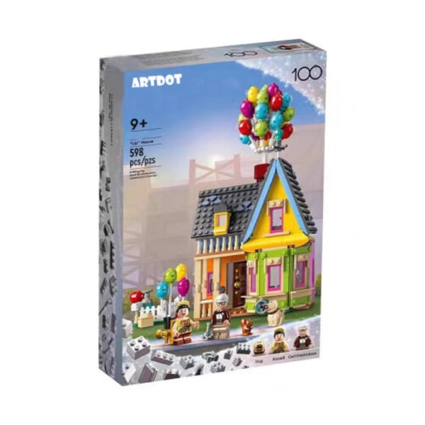 För Anime Pixar Up House Building Blocks Minifigure Toys