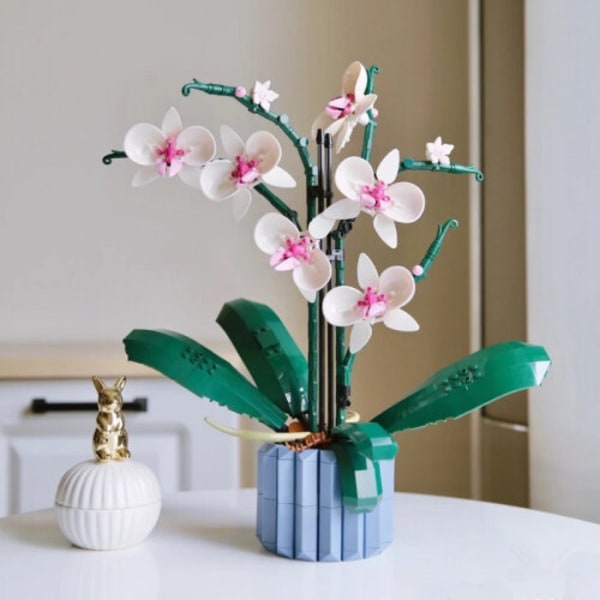 Orchid 10311 Byggstenar Blommor Heminredning