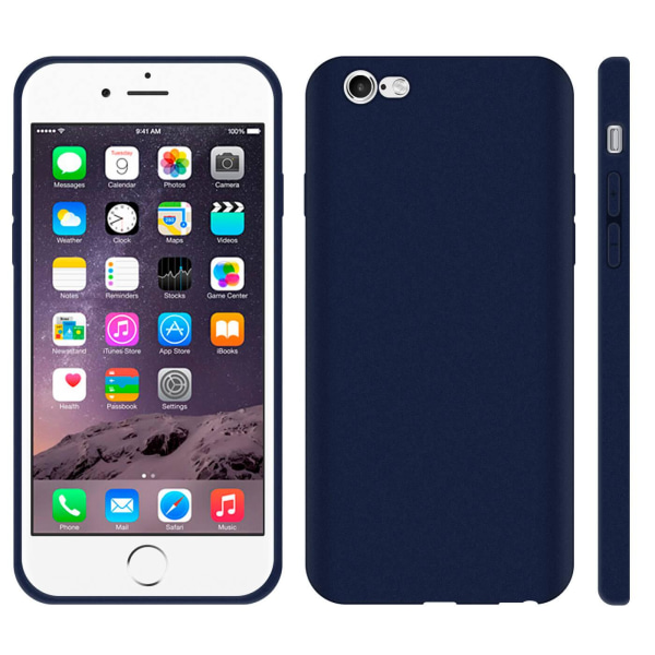 Mjukt Tunnt Mobilskal för Apple iPhone 6 / 6s Lätt Stötsäker Sil Mörkblå  9e2a | Dark blue | 50 | Fyndiq