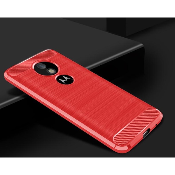 Mjukt Gummi Skal för Motorola Moto G6 Play Silikon Telefon Skydd Röd a283 |  Red | 50 | Fyndiq
