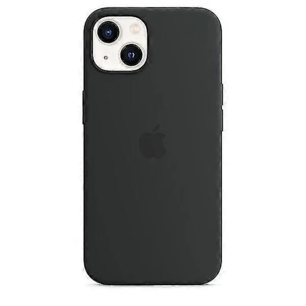 Silikonebeskyttelsesetui med MagSafe til iPhone - sort black iPhone 15 Pro