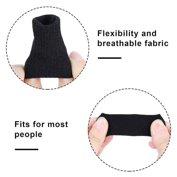 10 Finger Splint Trigger Finger Splint Protector Tommelstøtte Elastisk Fingerbeskyttelse Kompresjonsbeskyttelse Støtte