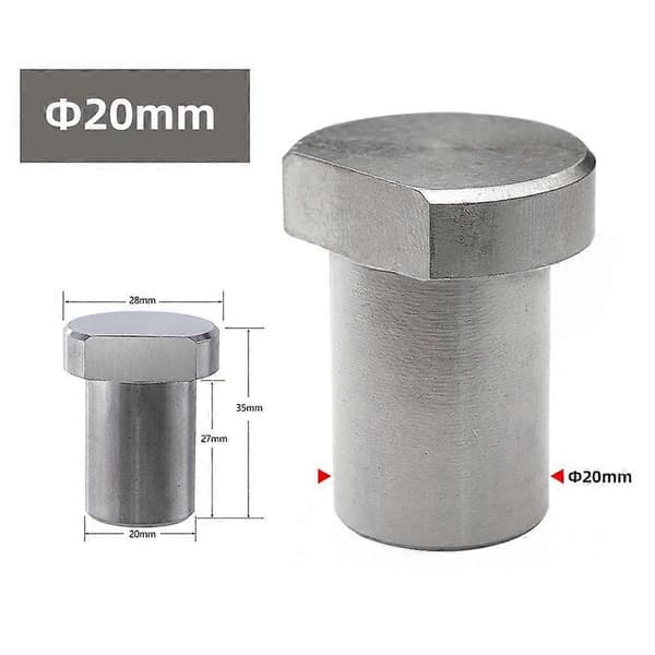 6 pcs Bench Dogs Workbench Brake Stop Positioning Planer Plug Essential Woodworking Tool - 20mm