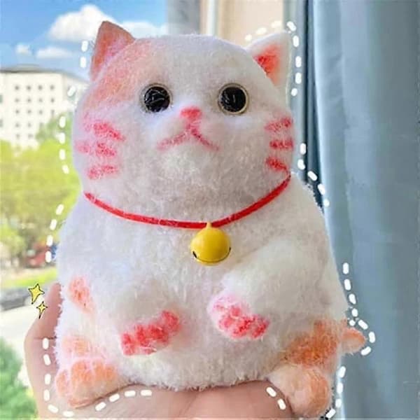 Chubby Cat Squishies Leker, Store Katte Squishies Squishy Leker C