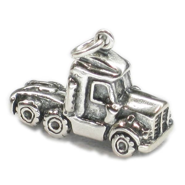 Lastbilshytt Semi Lorry sterling silver berlock .925 x 1 Lastbilshytt berlocker
