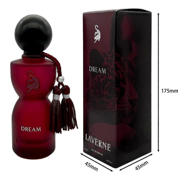 Dubai Parfym 75ml Rosa Leopard Damparfym Långvarig Doft red