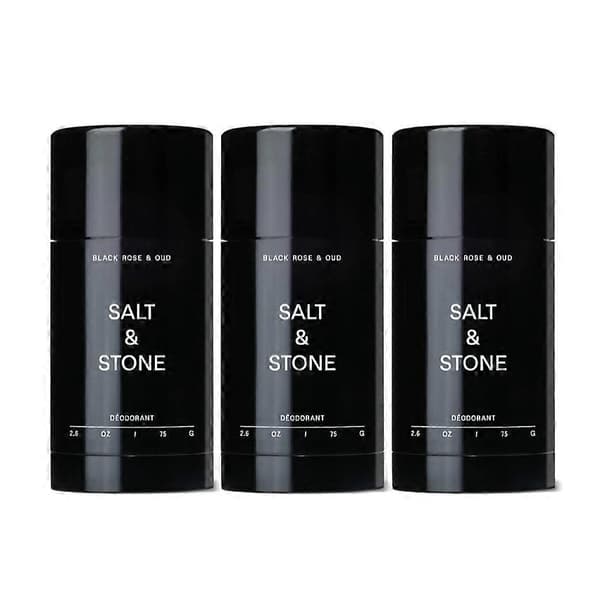 3st Salt Stone Unisex Black Oud Extra Styrka Aluminiumfri Deodorant 50ML