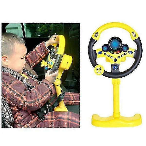 Nyeste pædagogiske ratlegetøj til børn med lys 1 Pc Yellow