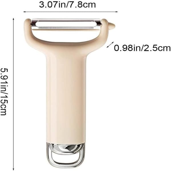 Potato Peeler, Sharp Stainless Steel Y-Shaped Peeler, Multifunctional Vegetable Peeler with Comfortable Handle and Hanging Design;