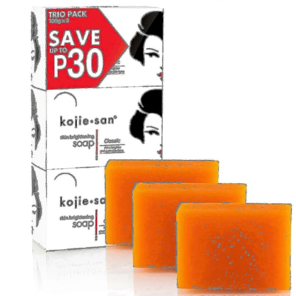 Kojie San Hudoplysende Sæbe - Klassisk 100g X 3, Triple Pack Jp_cdb2