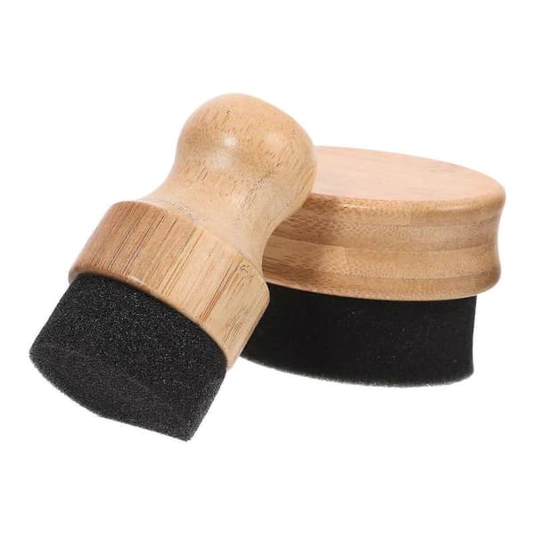 Bambu Skumapplikator för Skärbrädor Säkerställer Jämn Oljevaxapplicering Multi Bärbart Ergonomiskt Grepp