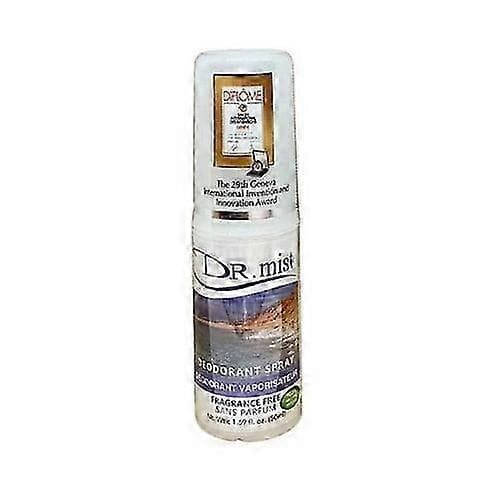 Dr. Mist Parfymfri Deodorantspray, 50 ml, (2-pack)