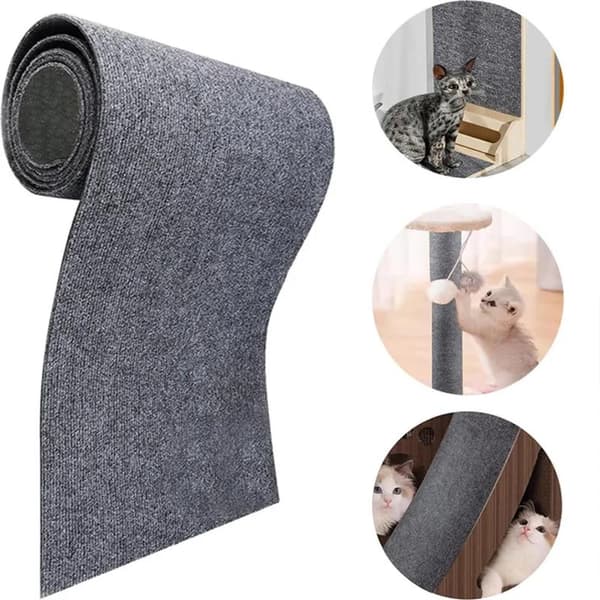 Kattekløbeskyttelsesmatte, klømatte, klorebrett katt, kløbeskyttelse sofa katt, katteklømatte, klorebrett (40cm x 2m)